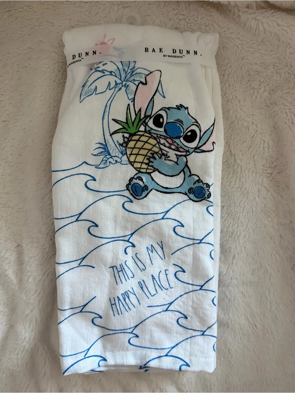 Rae Dunn Stitch Dish Towels • Set of 3 • NWT